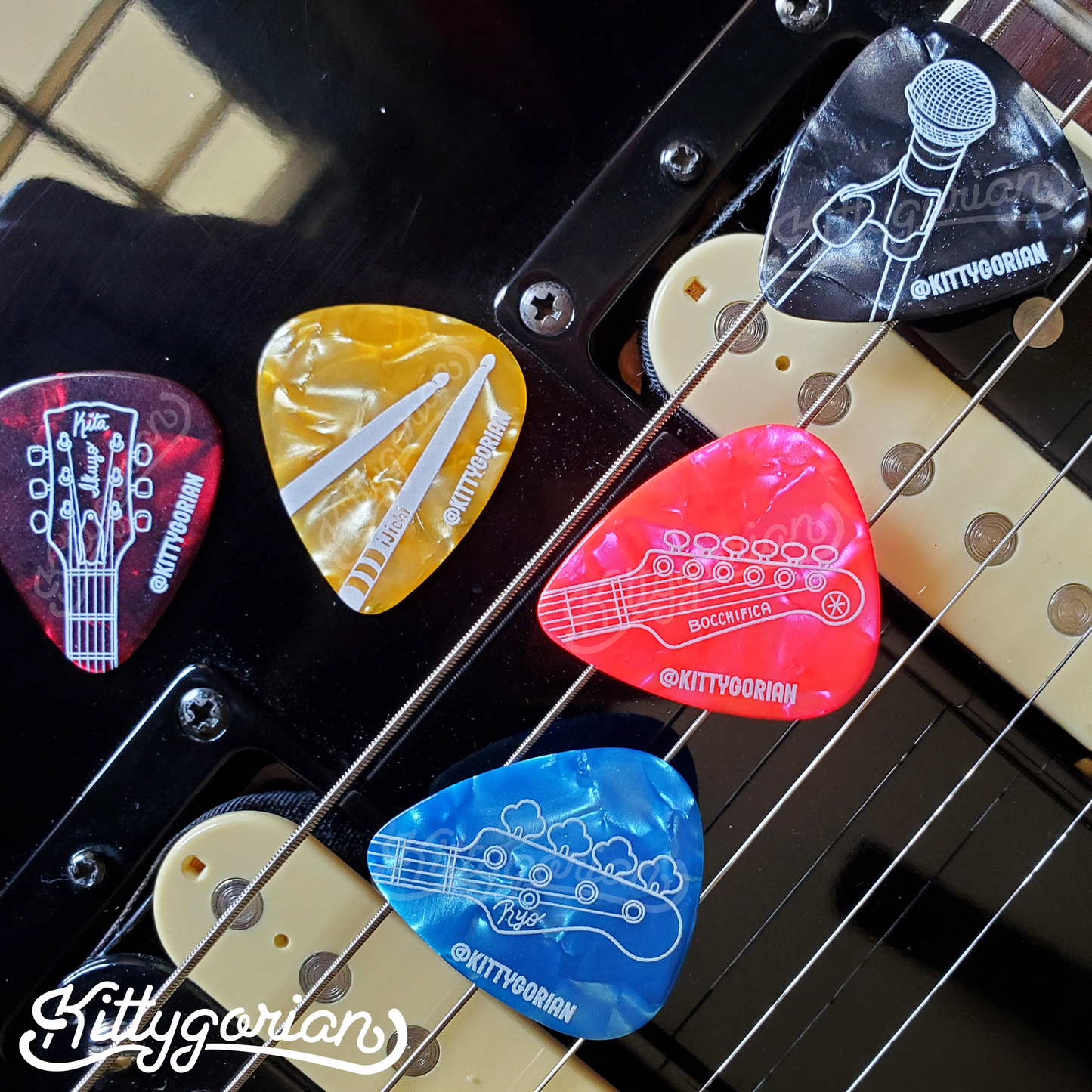 Kessoku Band guitar pick refill kits! || Bocchi the Rock!