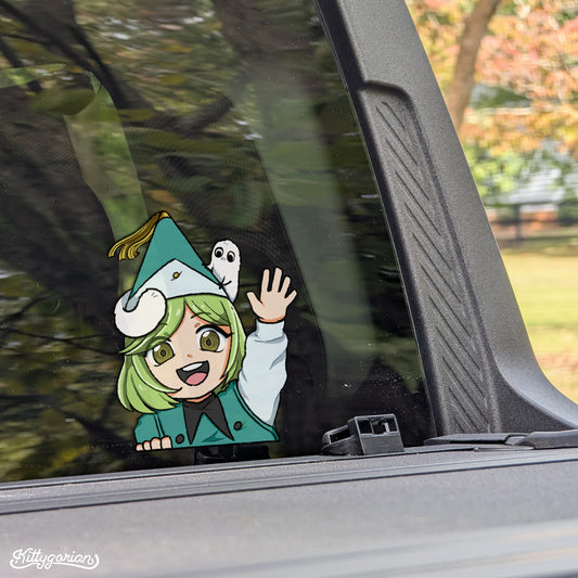 Coco and Brushbuddy decal || Witch Hat Atelier