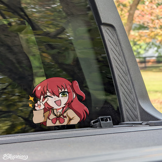 Kita Ikuyo decal || Bocchi the Rock!