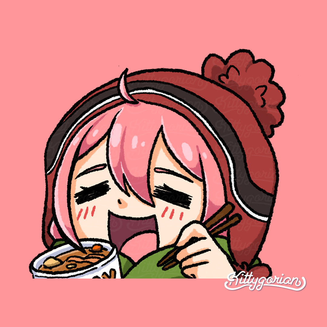 Nadeshiko decal || Yuru Camp – Kittygorian