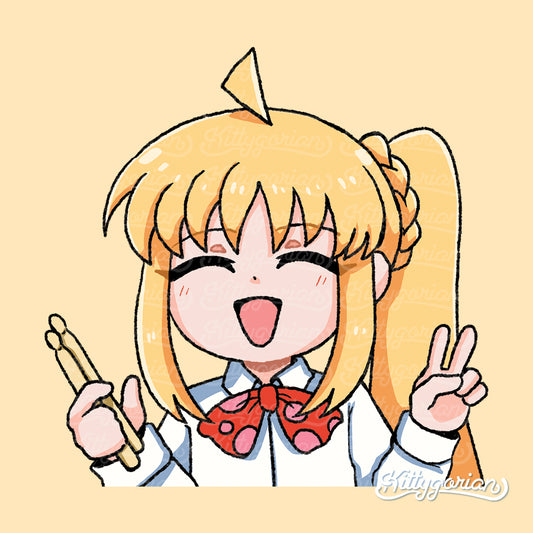 Nijika Ijichi decal || Bocchi the Rock!