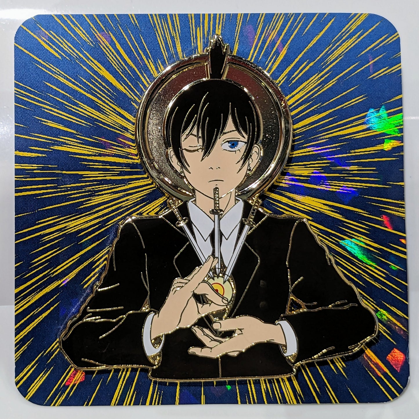 Chainsaw Saints: Aki enamel pin || CSM