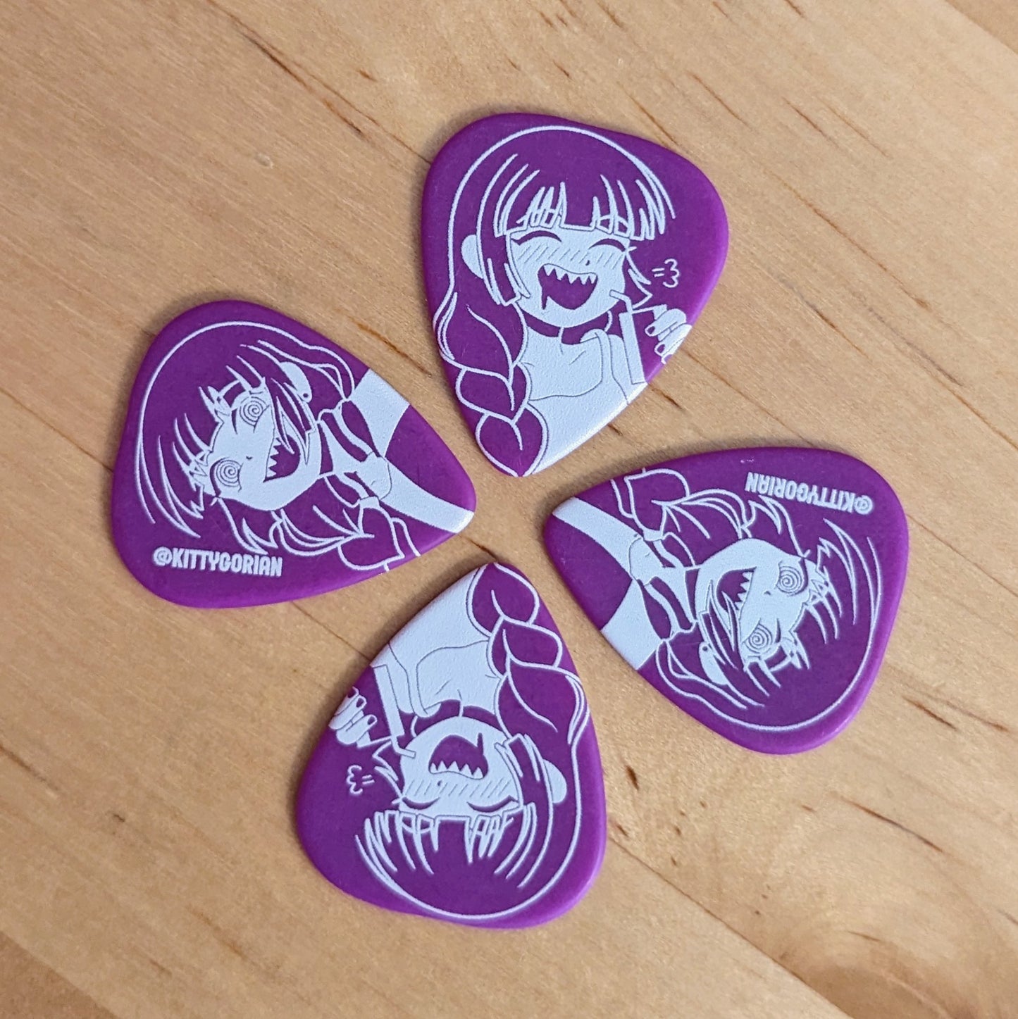 Hiroi Kikuri ๐ถ Delrin Guitar Pick || Bocchi The Rock!