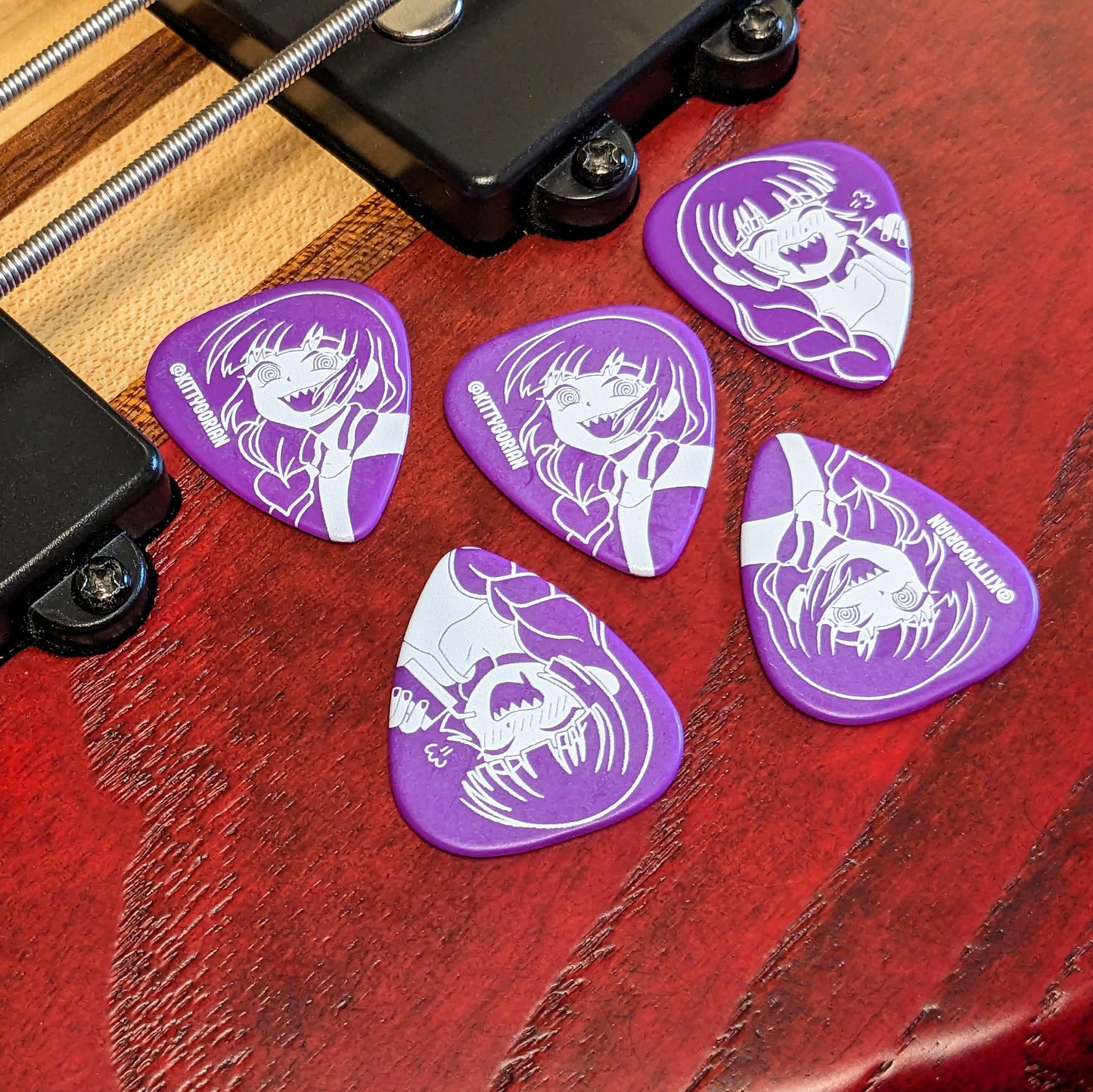 Hiroi Kikuri ๐ถ Delrin Guitar Pick || Bocchi The Rock!
