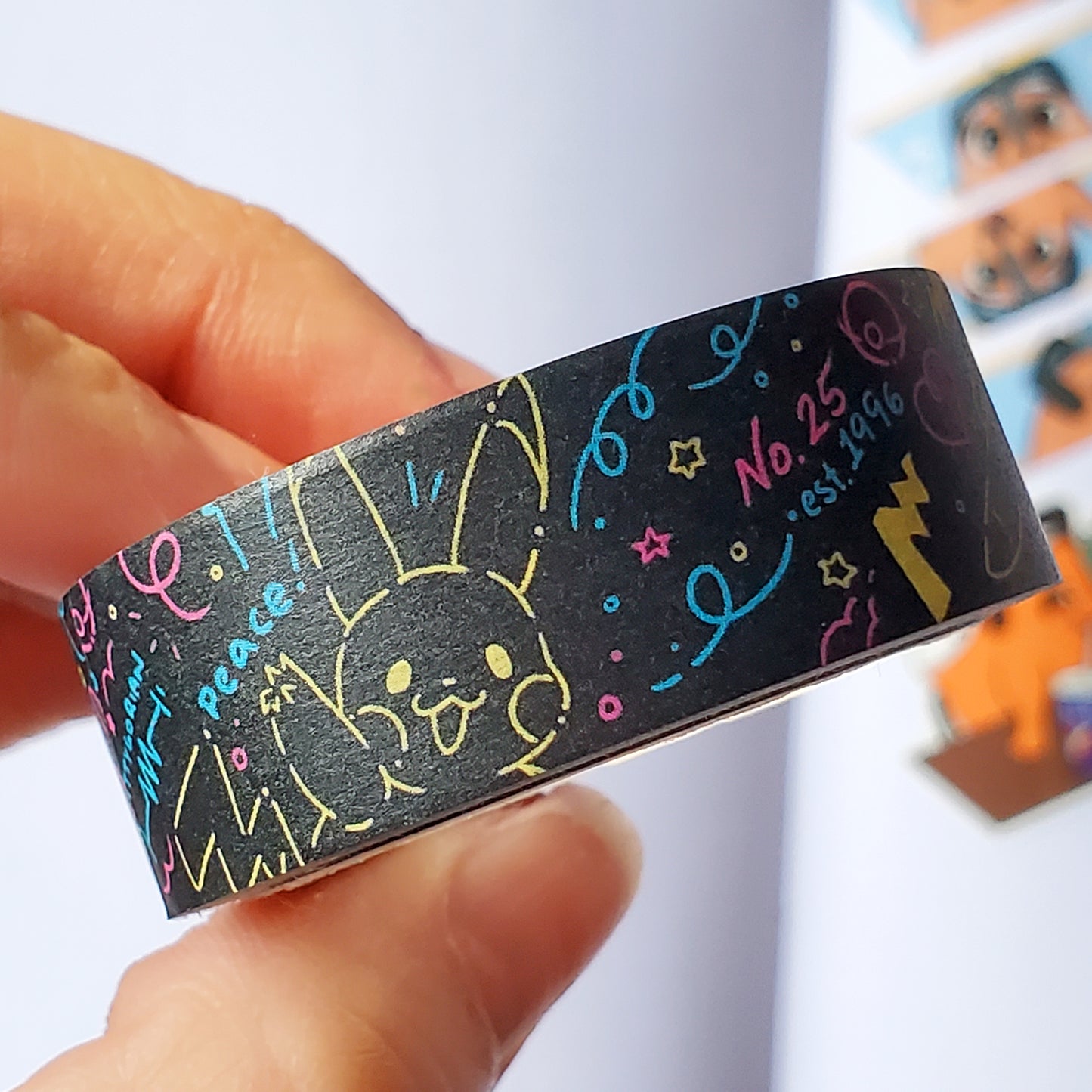 Electric Type! washi tape || Pikachu