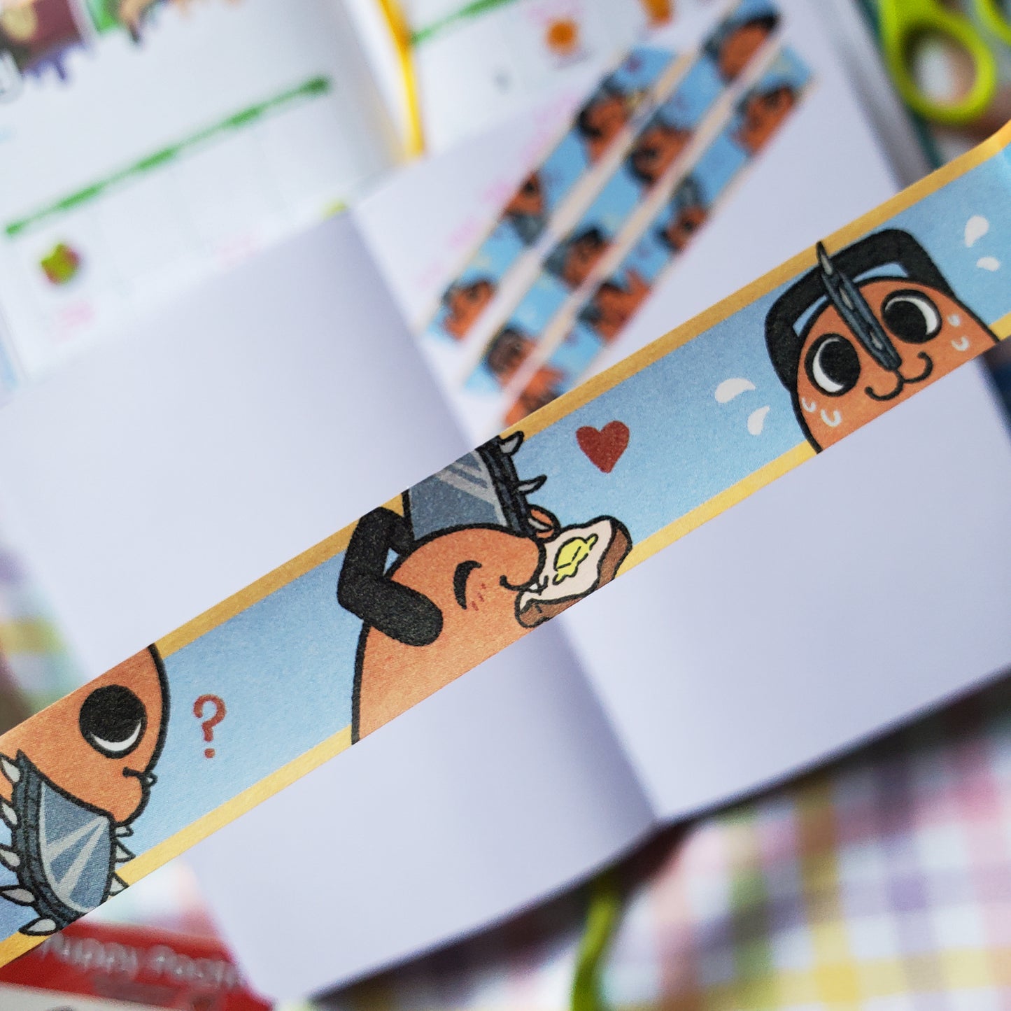 Pochi washi tape || Pochita CSM