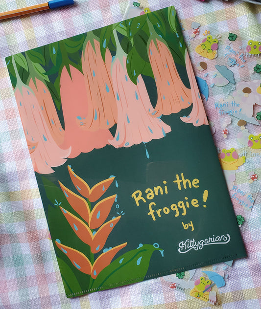 Rani Flowers clear file || Rani the Froggie