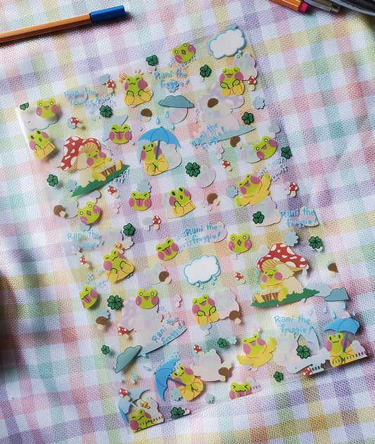 Rani Pattern clear file || Rani the Froggie