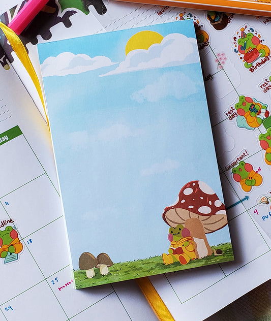 Rani Peaceful Reading notepad || Rani the Froggie