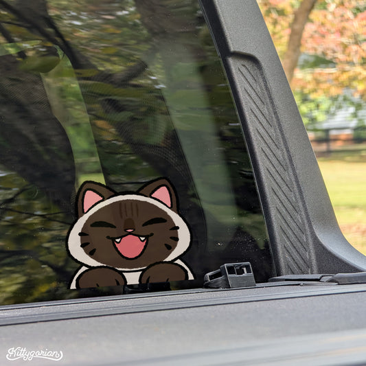 Siamese Cat decal