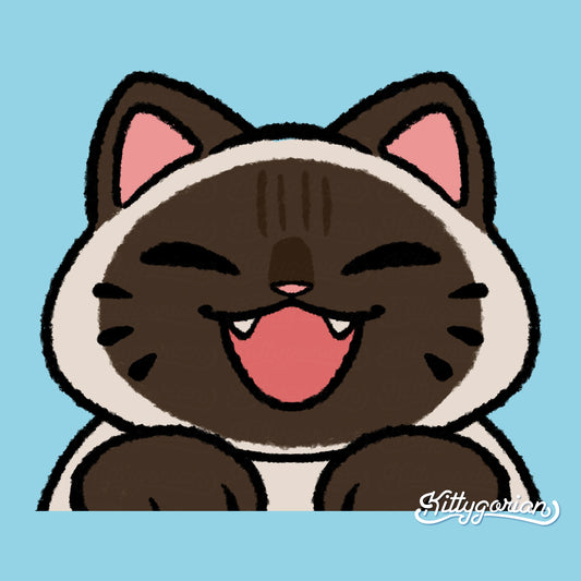 Siamese Cat decal