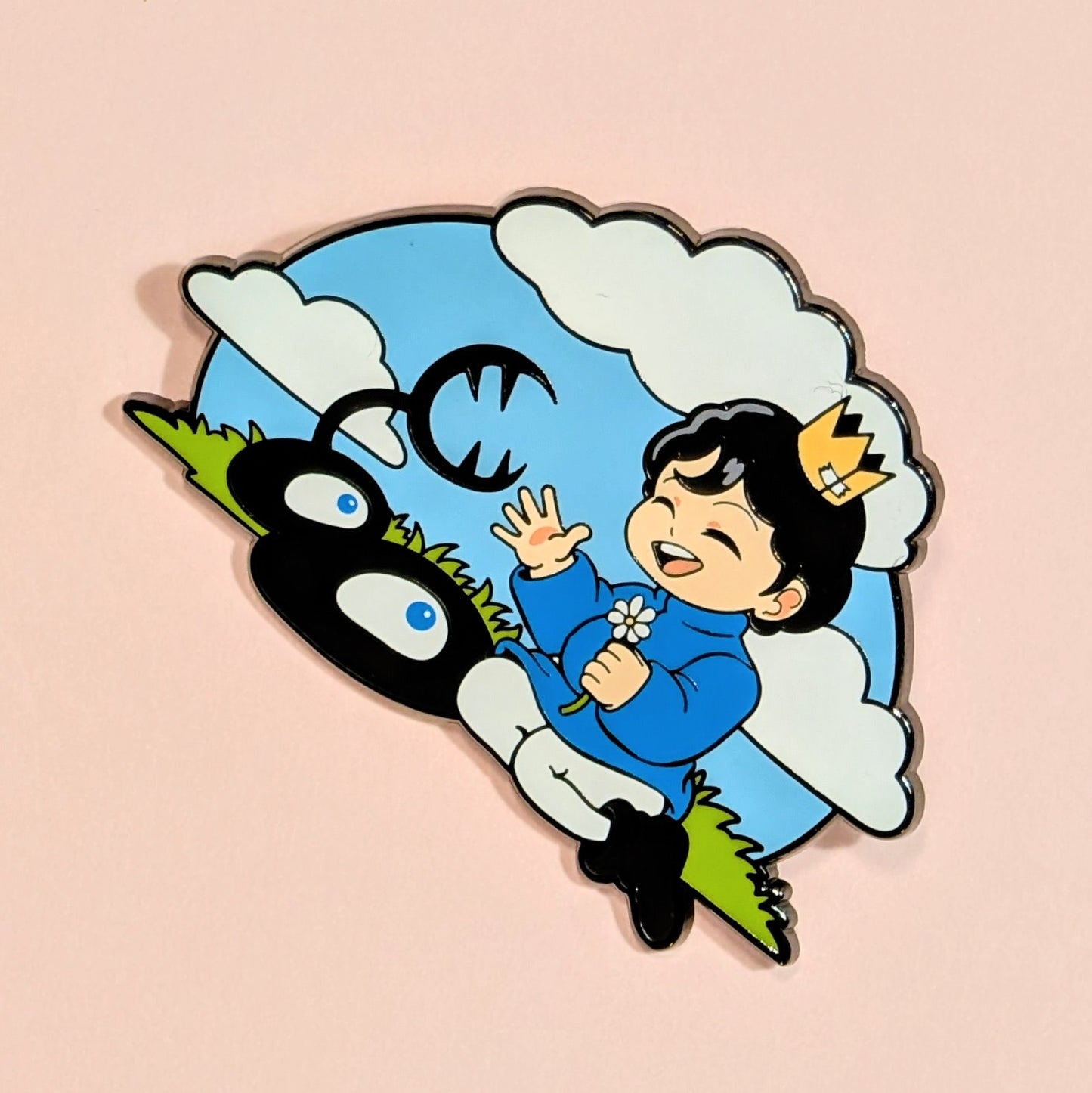 Bojji + Kage enamel pin || Ranking of Kings