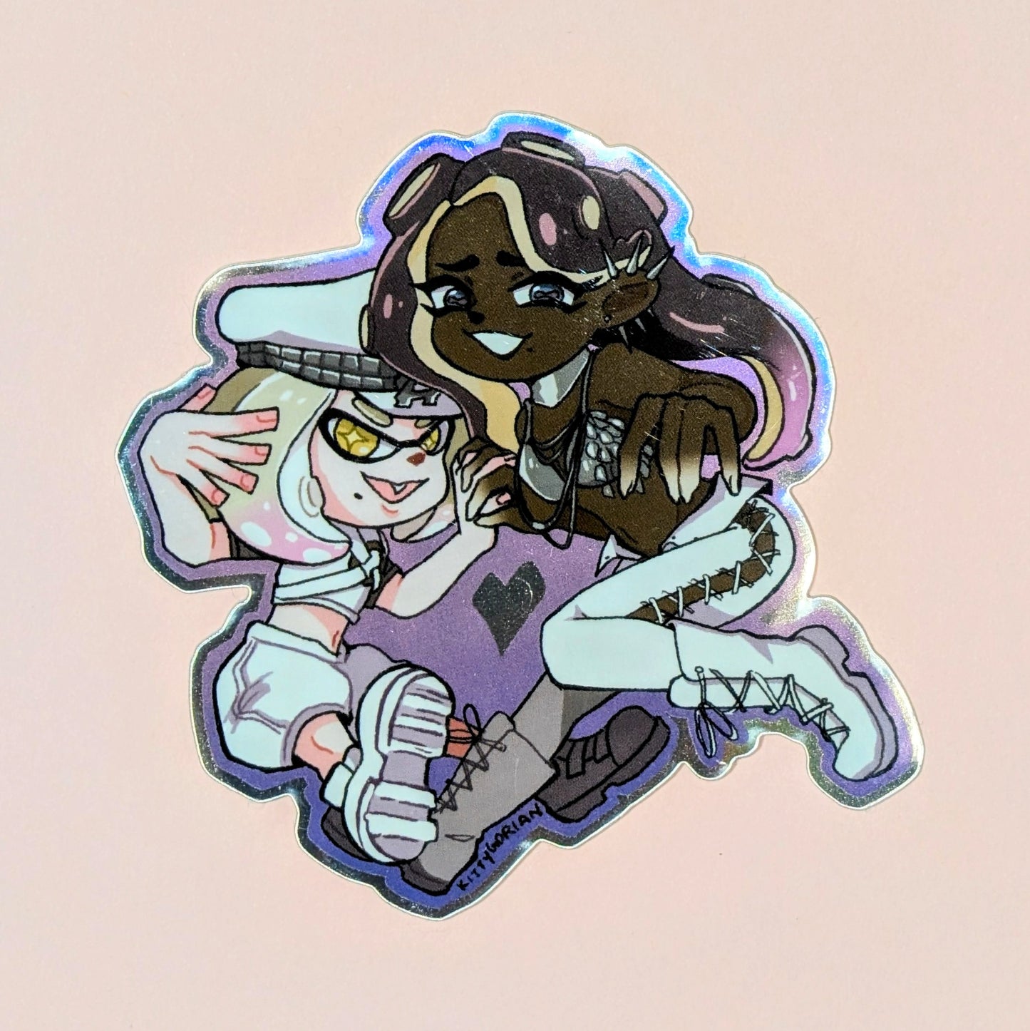 Grand Festival Pearlina vinyl sticker || Splatoon