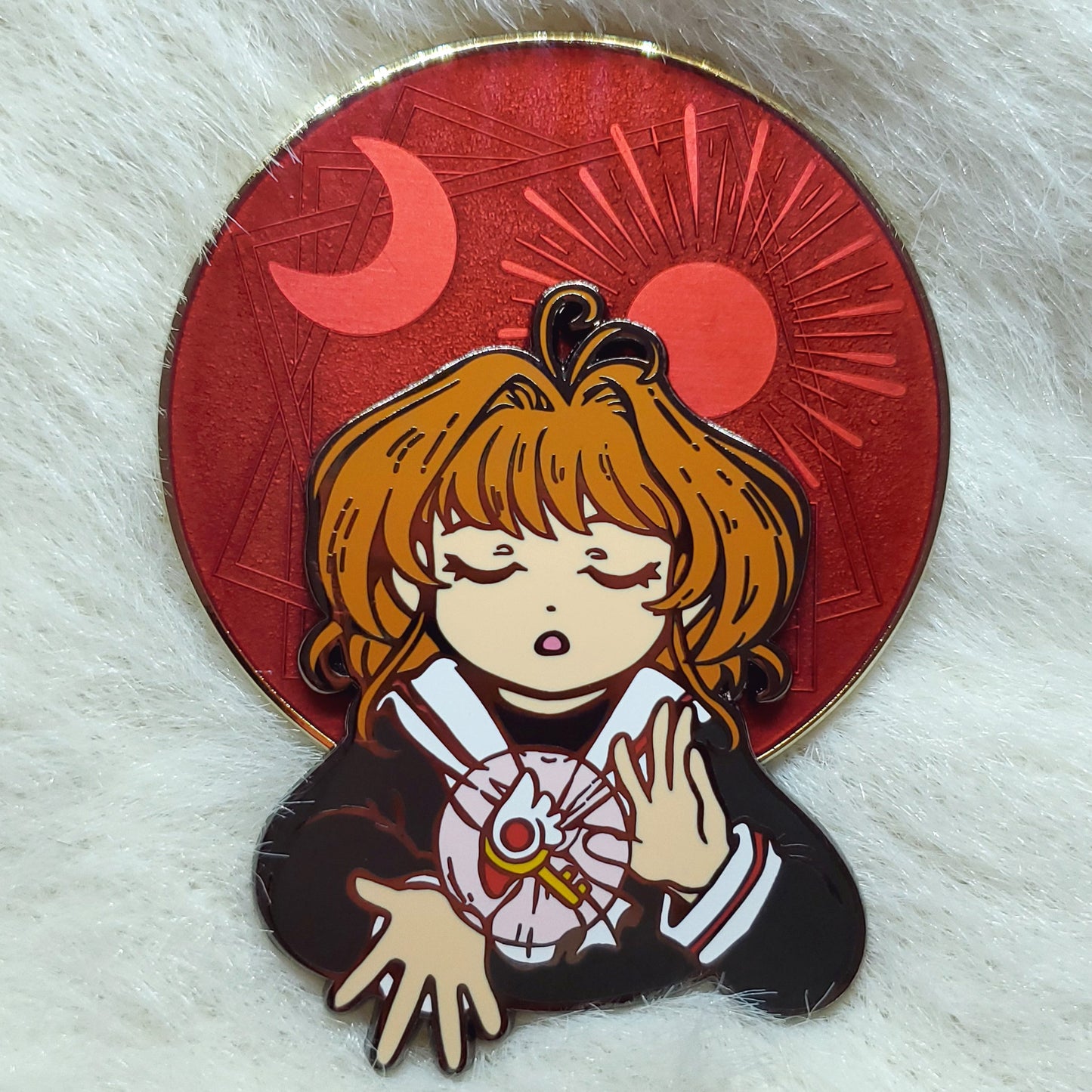 Dreamer! Hiden Power! two-layer enamel pin || Cardcaptor Sakura