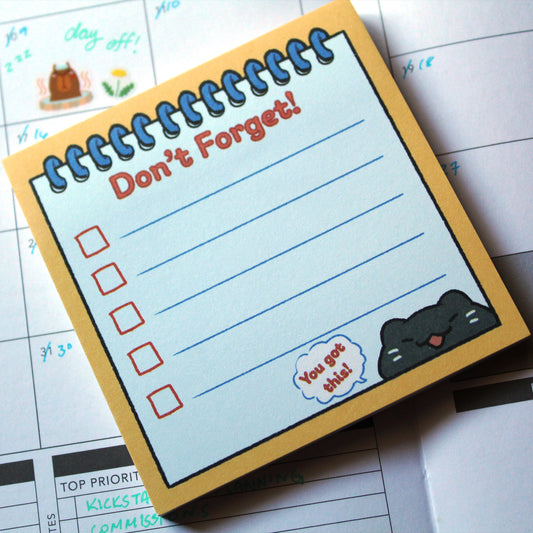 Don't Forget! sticky note