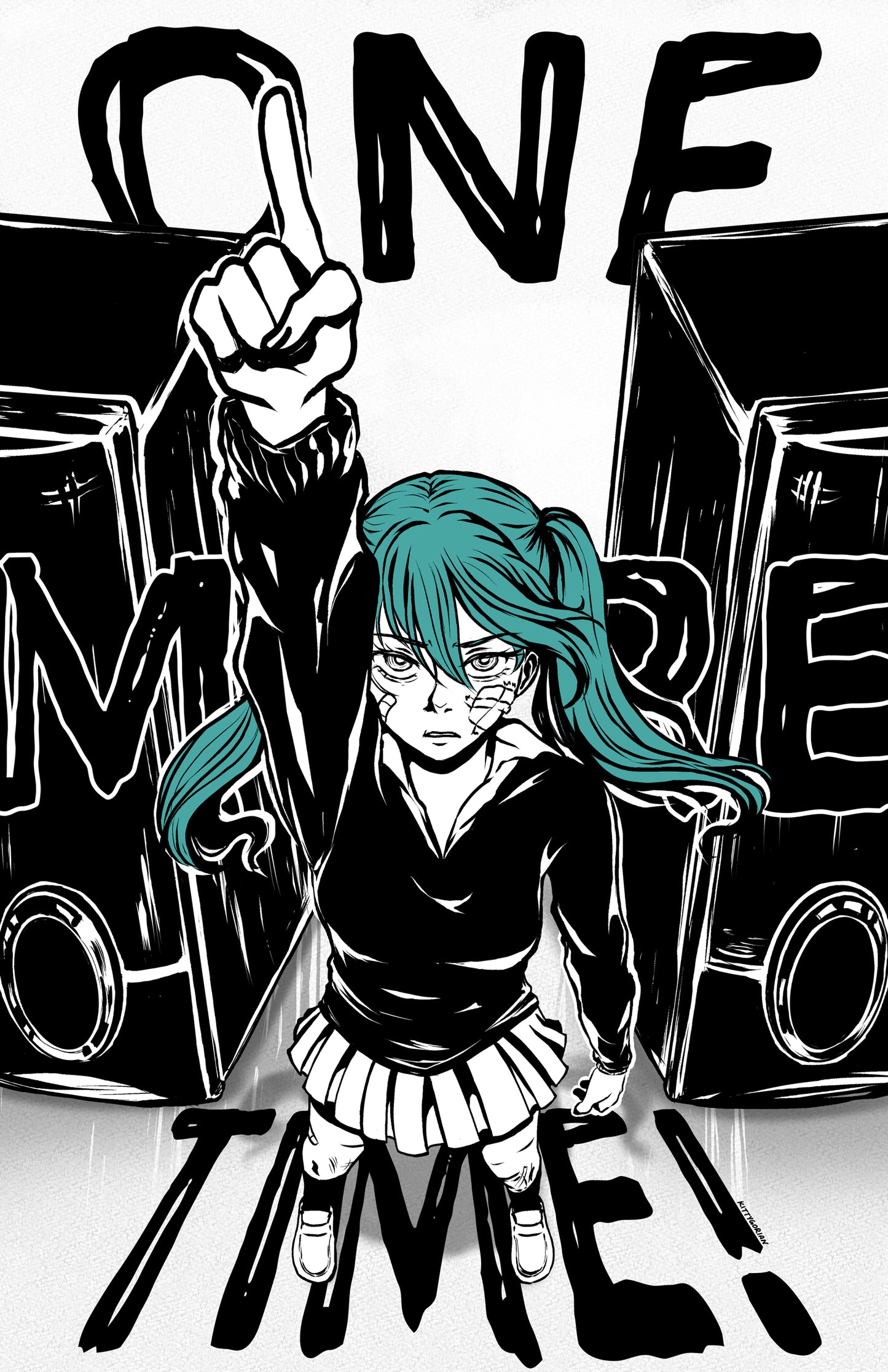 "Rolling Girl" print || Wowaka, Hatsune Miku