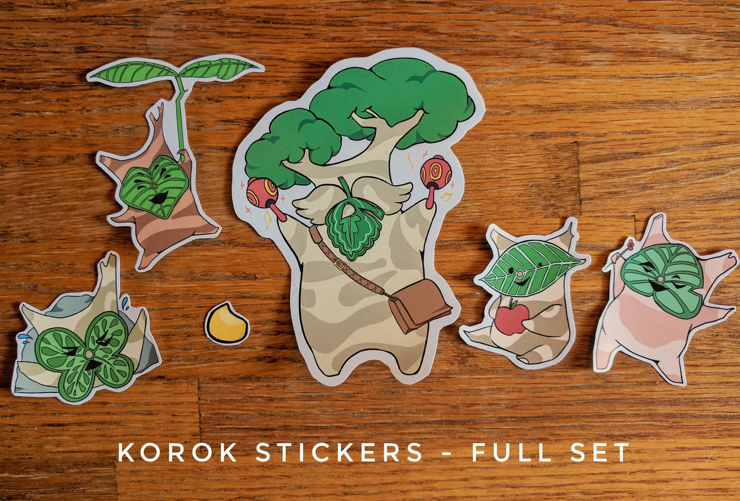 Korok vinyl sticker set || Legend of Zelda