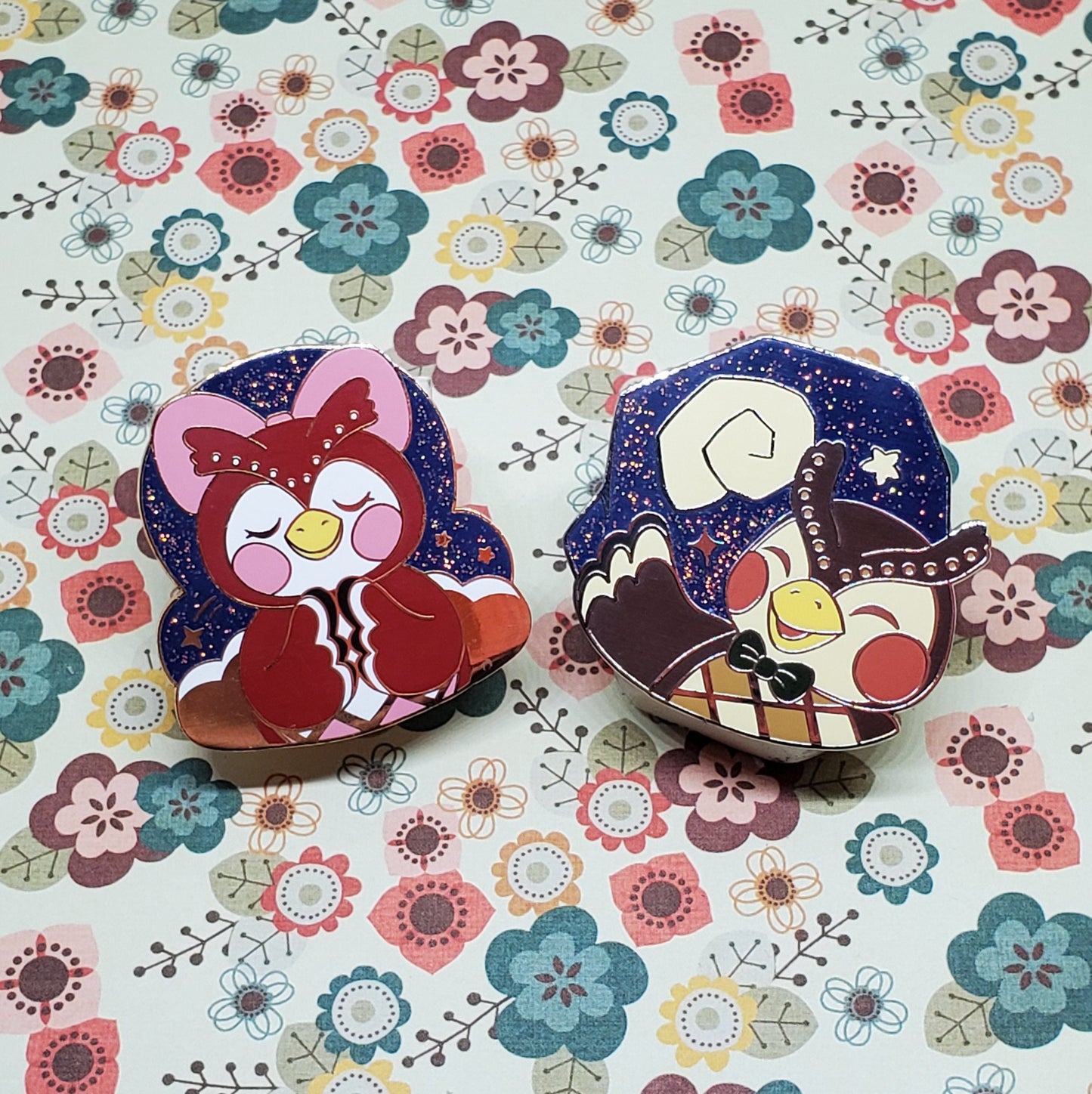 Blathers enamel pin || Animal Crossing