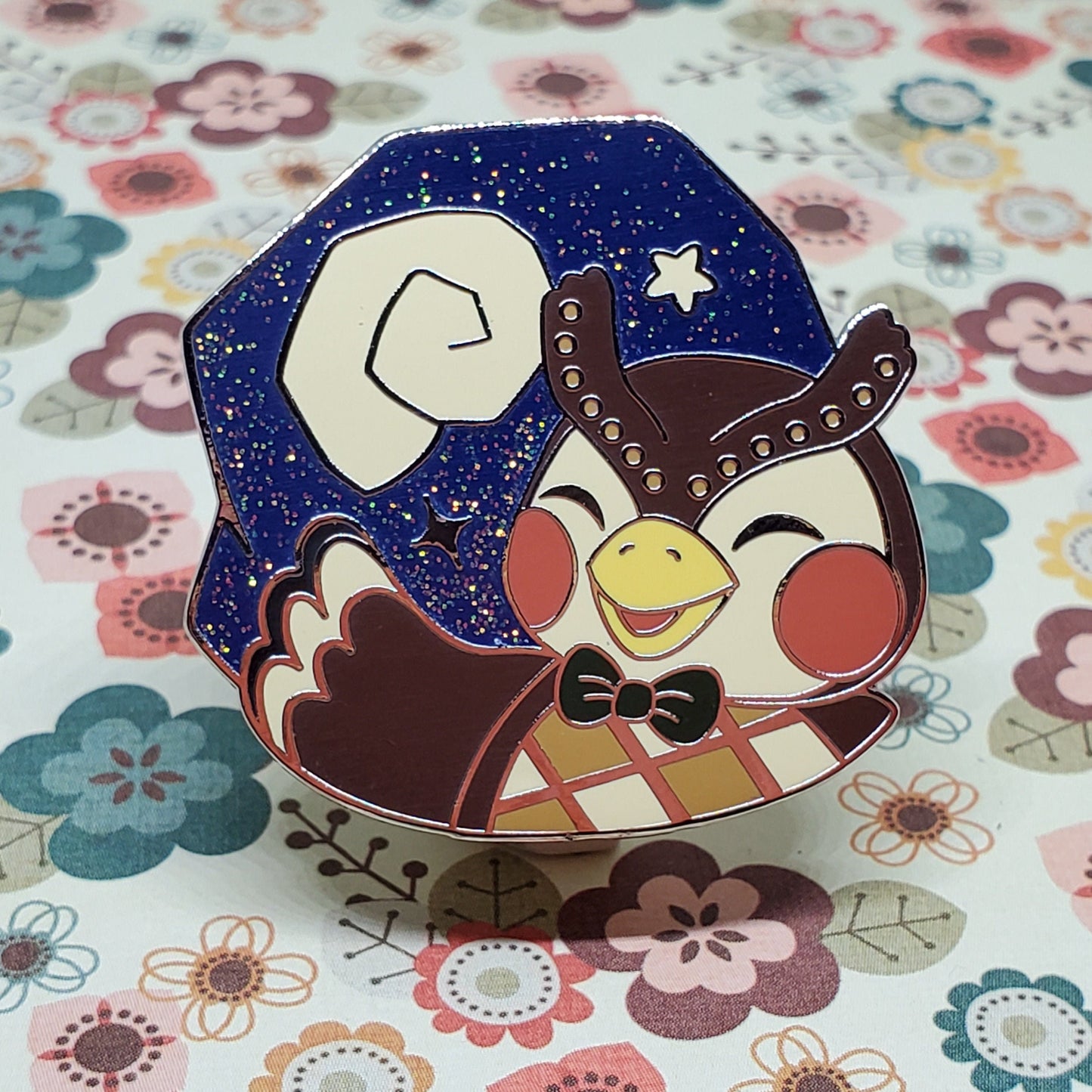 Blathers enamel pin || Animal Crossing