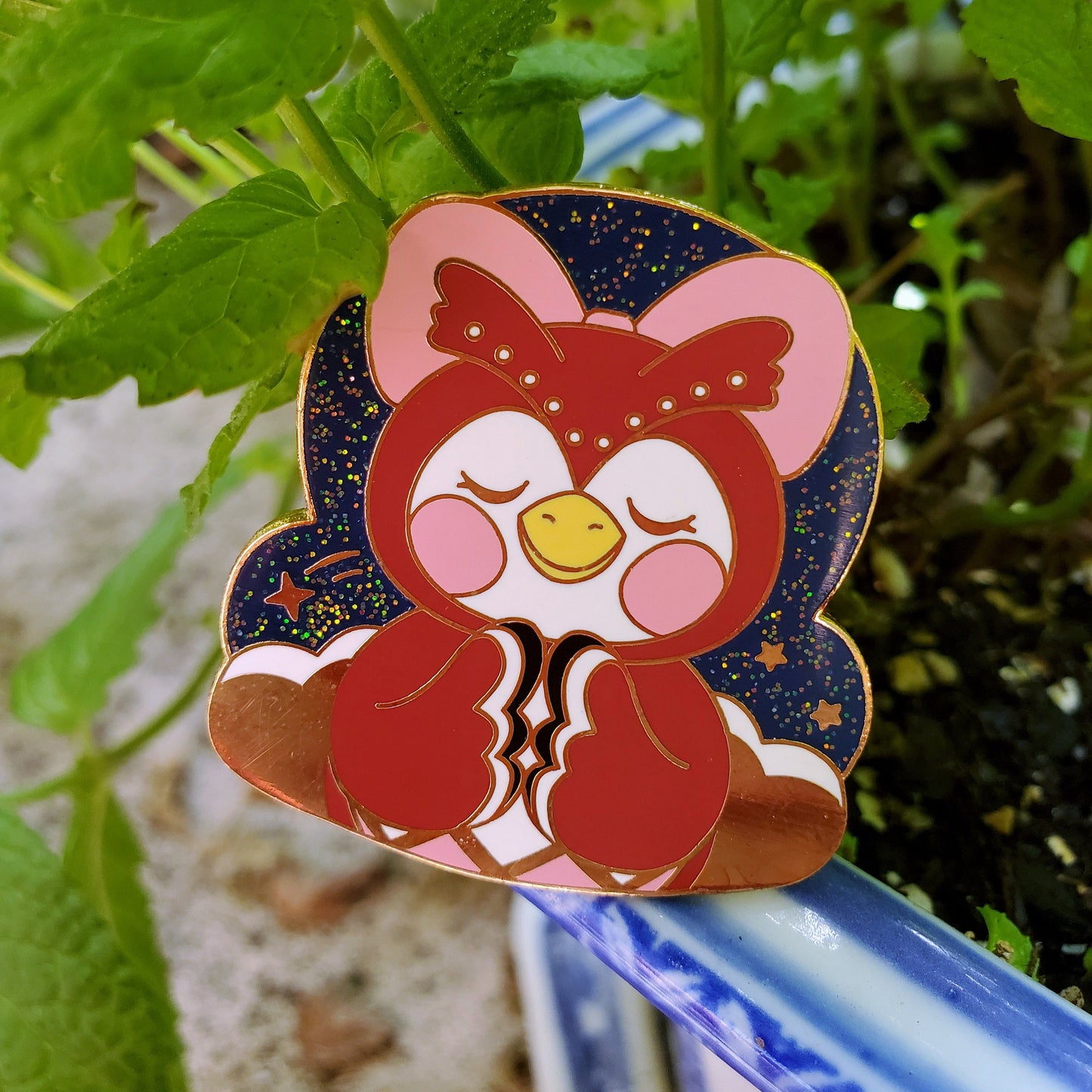 Celeste enamel pin || Animal Crossing