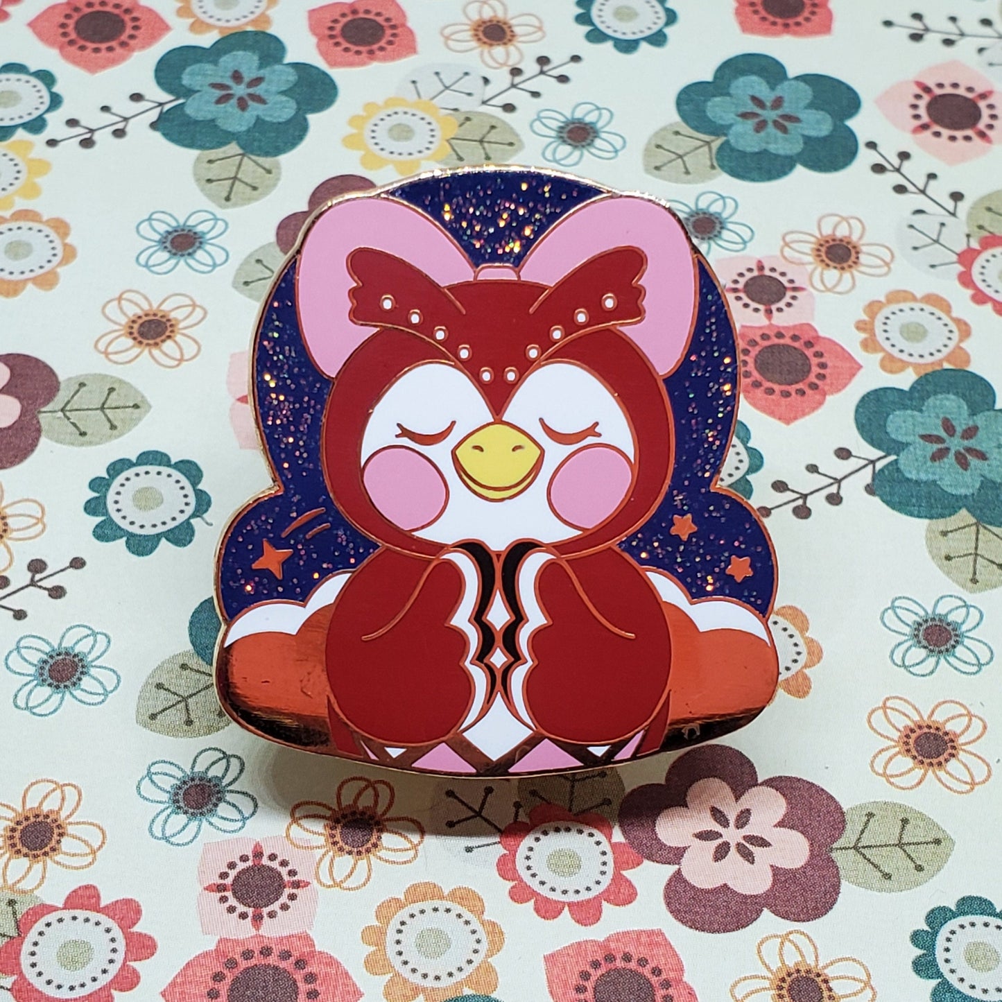 Celeste enamel pin || Animal Crossing