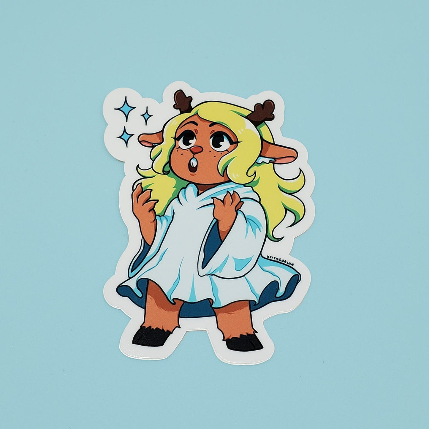 Noelle Vinyl Sticker || DELTARUNE