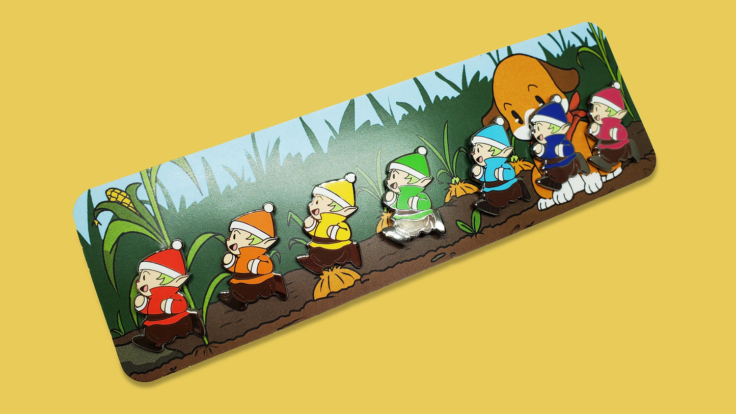 SoS Harvest Sprites enamel pin set || Story of Seasons