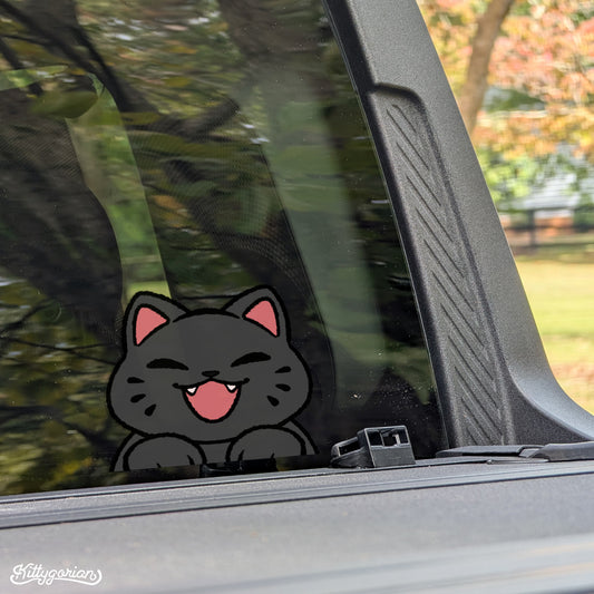 Black Cat decal