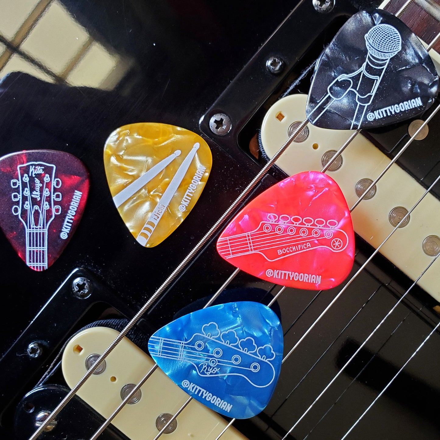 Bocchi The Pick! Celluloid Guitar Picks || Bocchi The Rock!