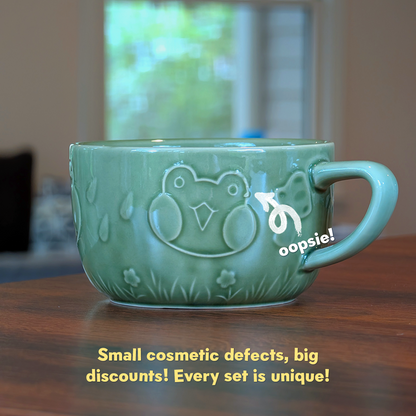 *Derpy!* Rani Mug and Lid Sets || Rani the Froggie