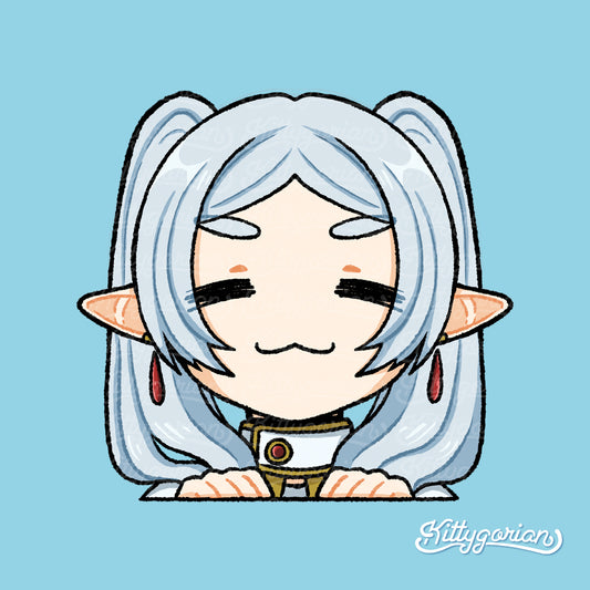 Frieren decal || Frieren: Beyond Journey's End