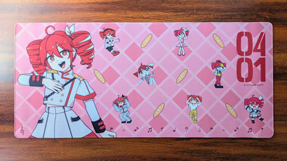 Full View of Kasane Teto Desk Mat