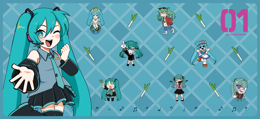 [PRE-ORDER] Hatsune Miku XL Gaming Desk Mat || Vocaloid