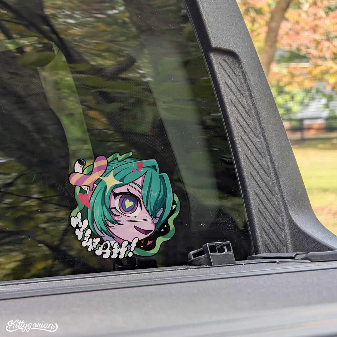 Monitoring Miku decal || Vocaloid