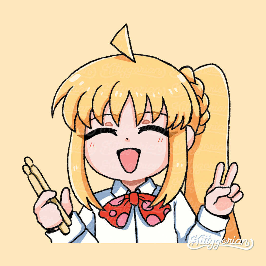 Nijika Ijichi decal || Bocchi the Rock!