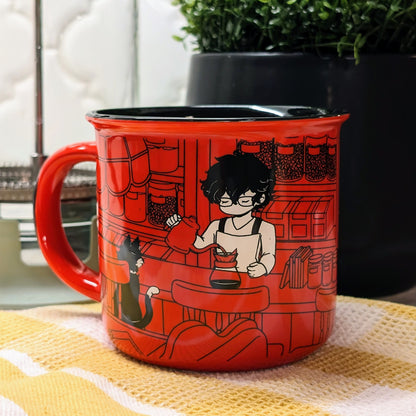 Cozy Café Ceramic Mug || Persona 5