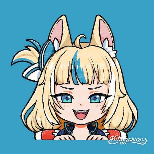 Sameko Saba decal || Vtuber