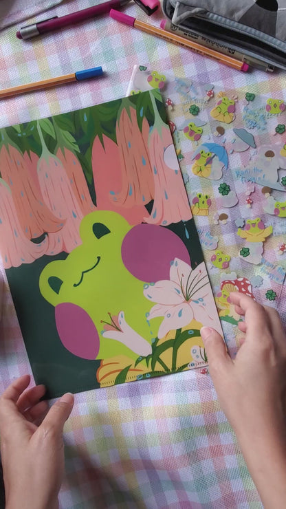 Rani Pattern clear file || Rani the Froggie