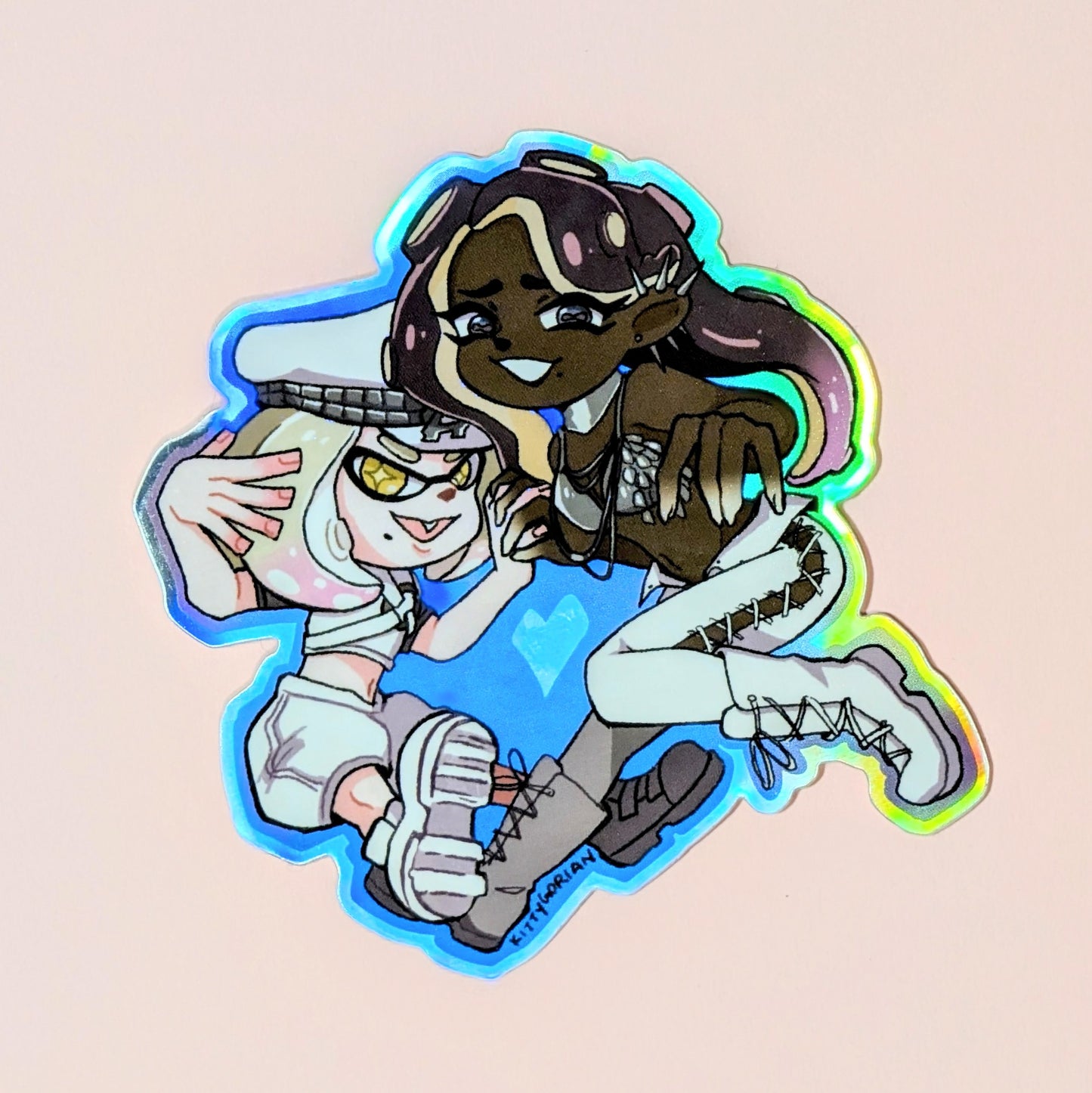 Grand Festival Pearlina vinyl sticker || Splatoon
