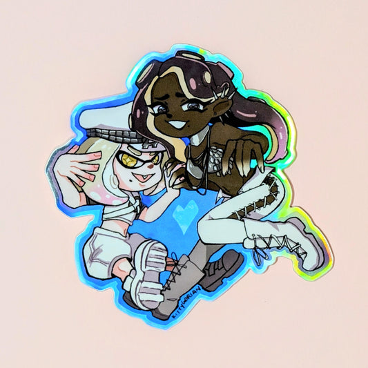 Grand Festival Pearlina vinyl sticker || Splatoon