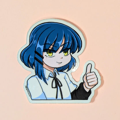 Nice job! Kessoku Service! vinyl sticker || Bocchi the Rock!