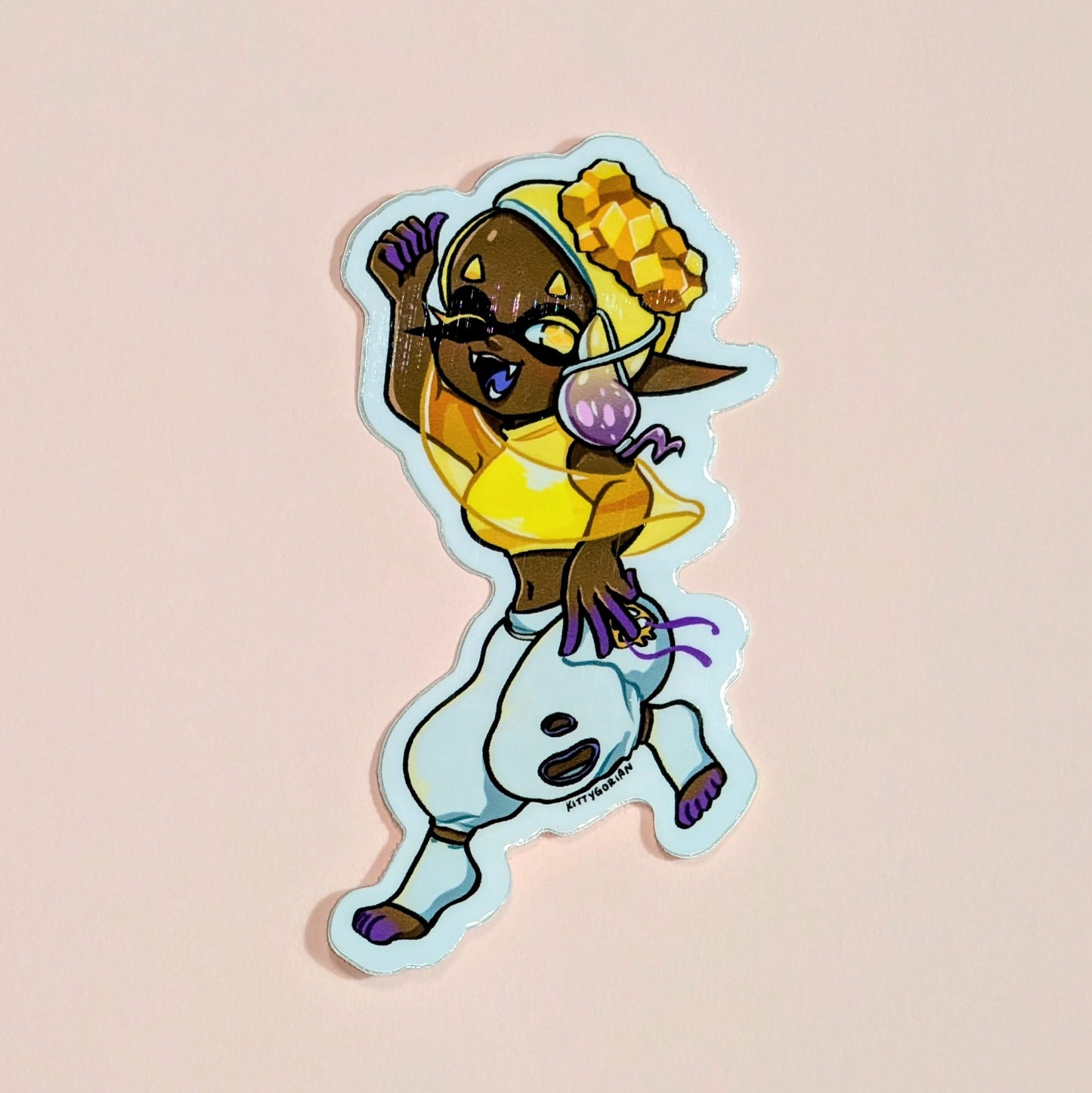 Deep Cut vinyl stickers || Splatoon 3