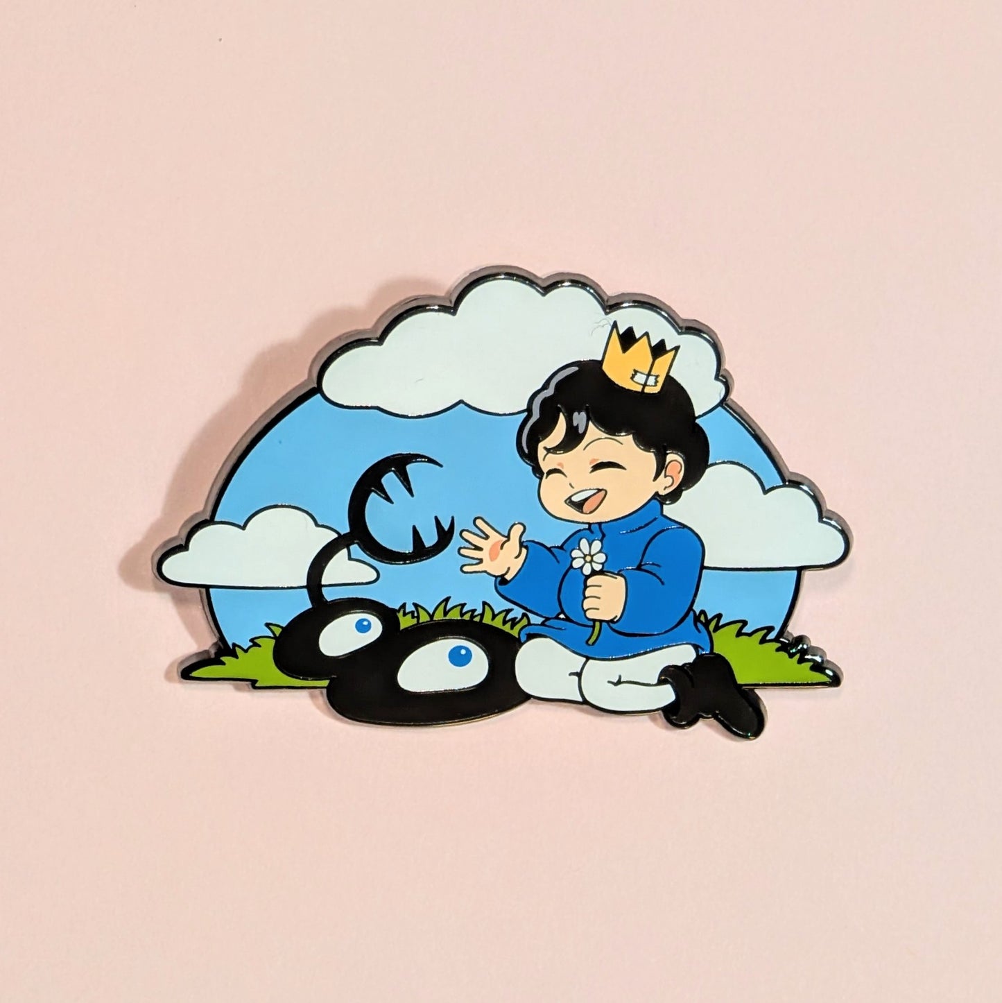 Bojji + Kage enamel pin || Ranking of Kings