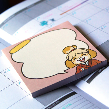 Isabelle sticky note || Animal Crossing