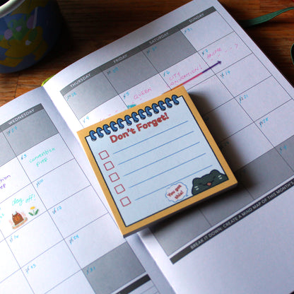 Don't Forget! sticky note