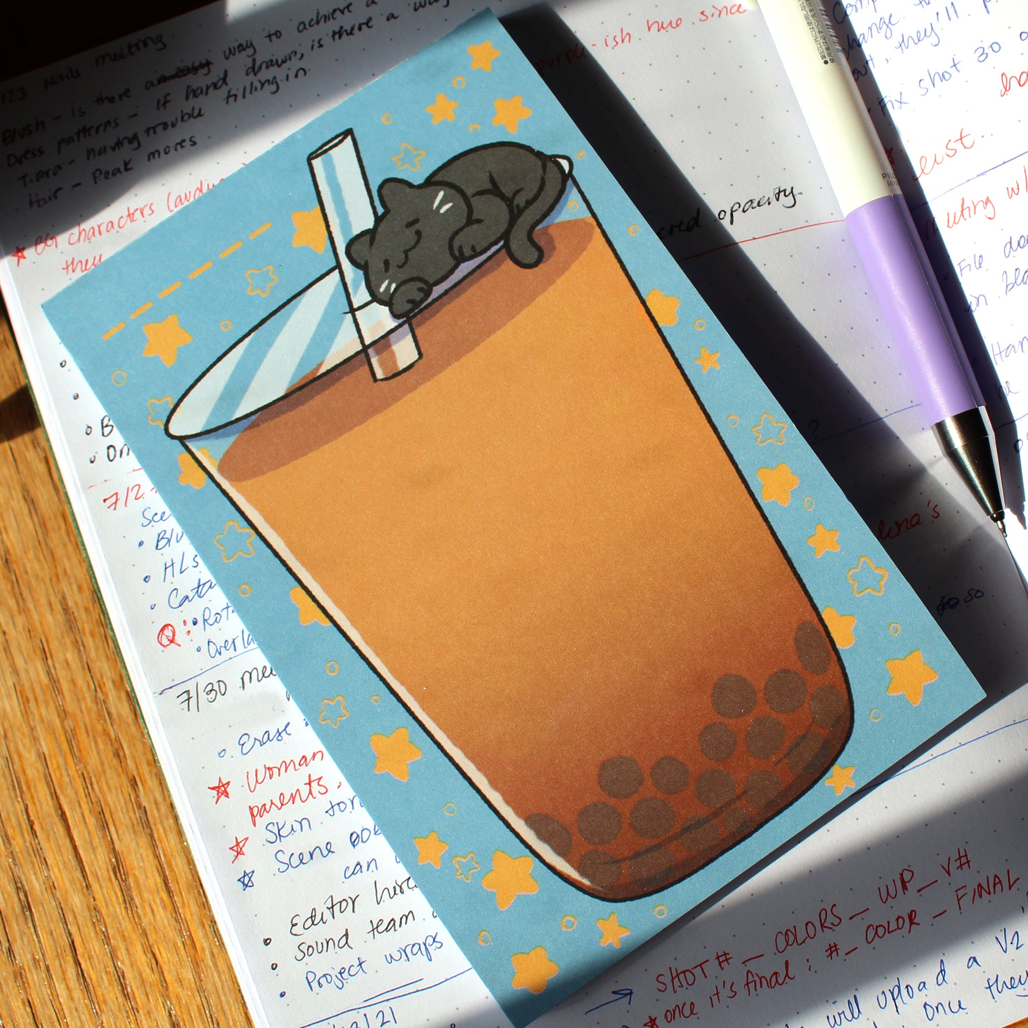 Thai Milk Tea 3.5in. x 5.5in. Notepad – Kittygorian