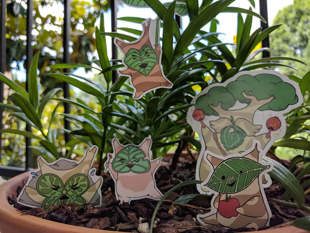 LoZ BotW: Korok vinyl sticker set