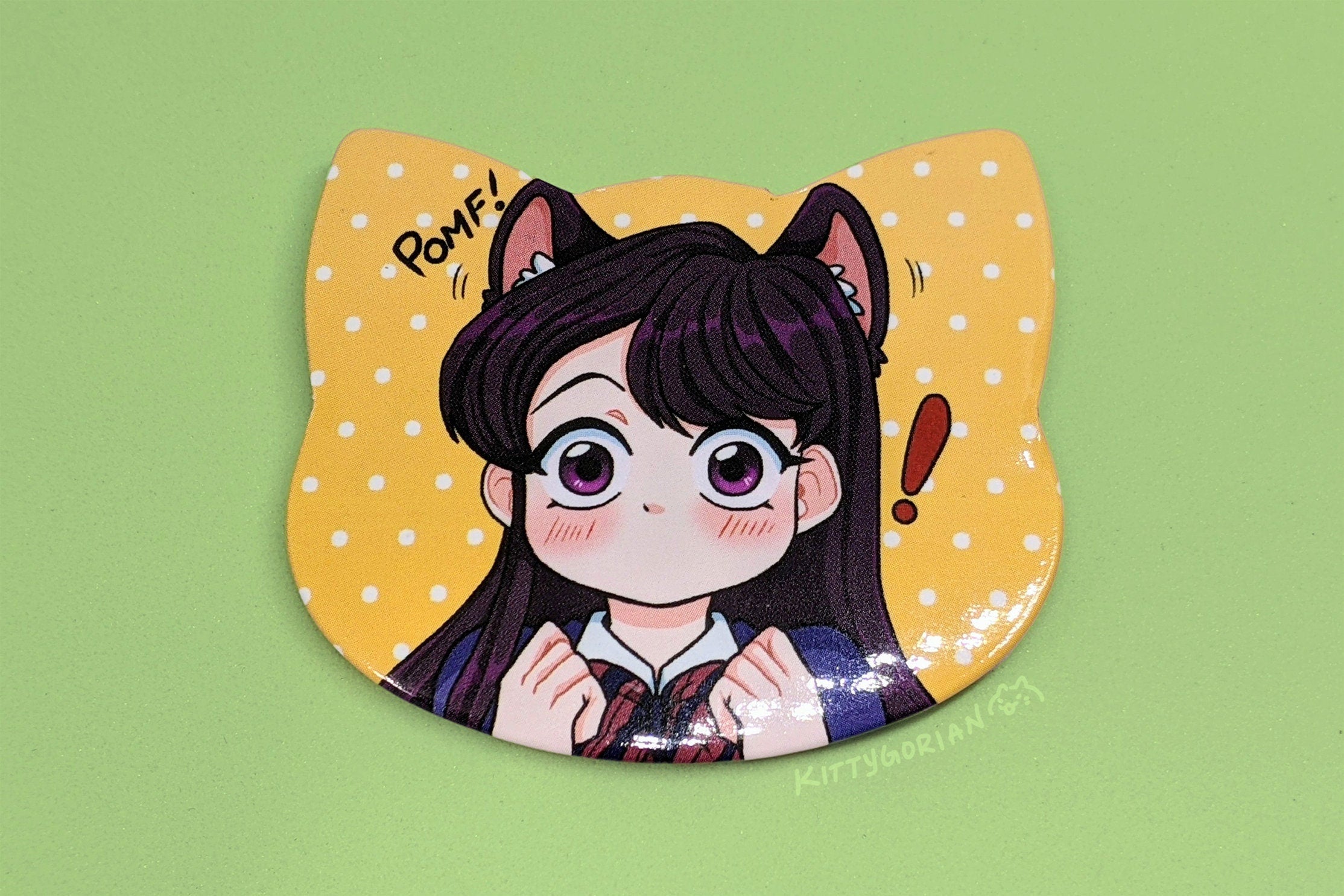 Komi-san cat-shaped buttons | Komi Can't Communicate | 古見さんは、コミュ症です。