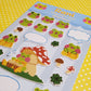 Rani Puffy Sticker Sheet | Froggy Puffy Sticker | 3D Sticker | Planner, journal decoration | Kittygorian