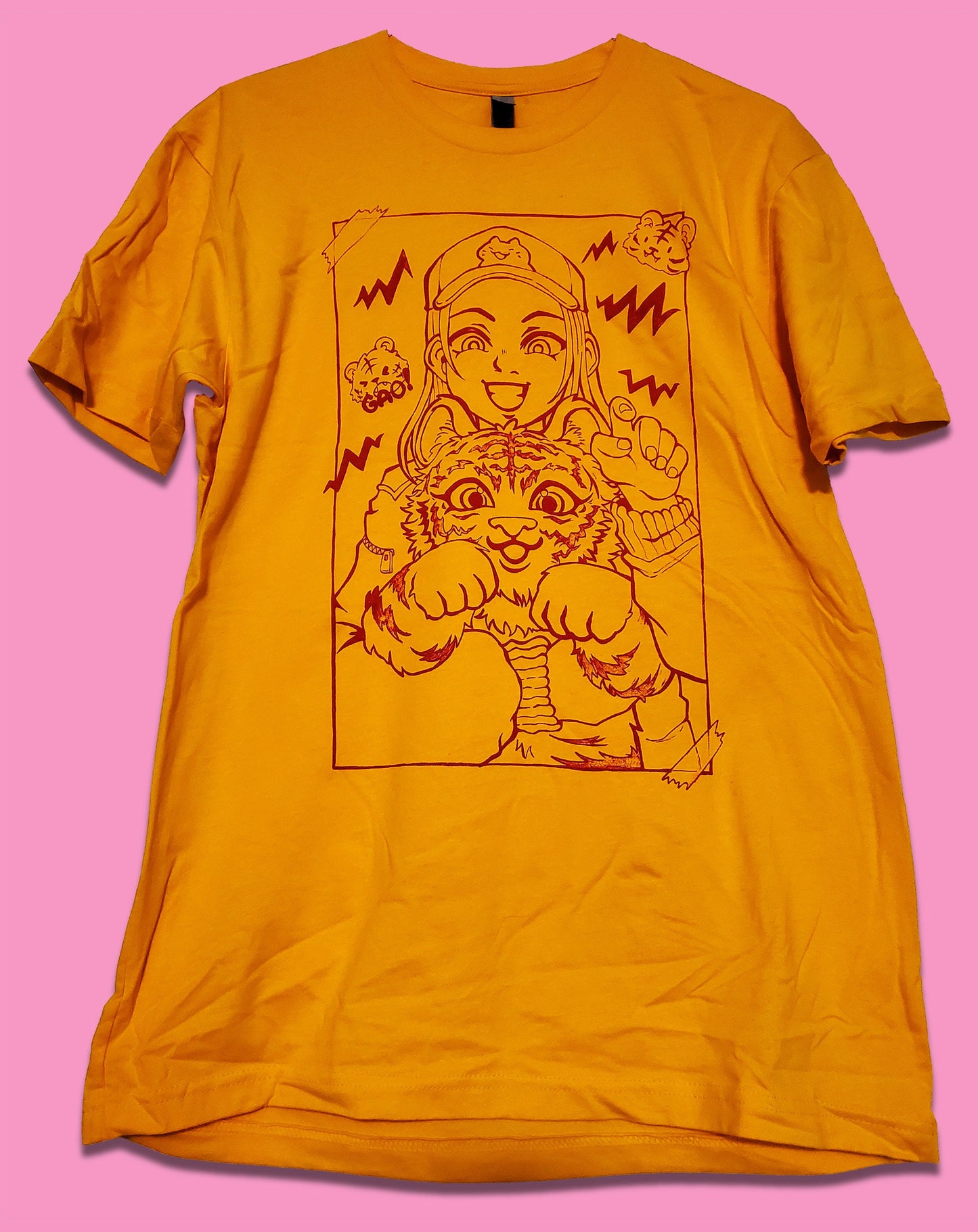Ready to Pounce! | Tiger T-shirt | Unisex Screen Printed Cotton Tee | Screenprinted shirt | Made in Atlanta!